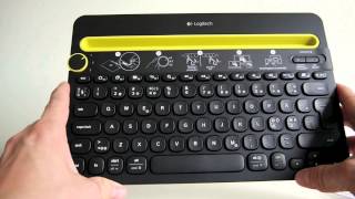 Logitech K480 Unboxing Dansk [upl. by Enytnoel984]