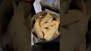 Tamales de MOLE Oaxaqueño fyp shortvideo [upl. by Anilef43]