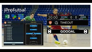 vMix  iProFutsal Broadcast Package [upl. by Anwahsad]