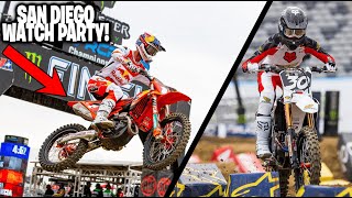 SAN DIEGO SUPERCROSS WATCH PARTY BLITZCO SX [upl. by Sears]