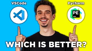 Visual Studio Code vs PyCharm Which is better 2024 [upl. by Enilemme210]