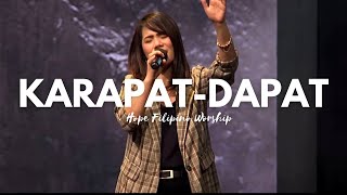 Karapatdapat  Hope Filipino Worship [upl. by Gaige147]