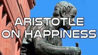 Aristotle on Happiness Crash Course [upl. by Akinal28]