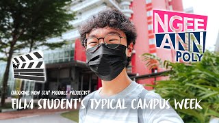 My Typical CAMPUS WEEK 📚 Module projects CCA  🎬 Film Student Ngee Ann Poly vlog 4K [upl. by Ormand]