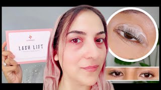 Lash Lifting Safely At Home How To Curl Your Lashes Iconsign Lash Lift Kit Tutorial 💕 [upl. by Reddy]