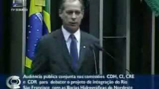 Ciro Gomes no Senado  Transposição Parte 1 [upl. by Snoddy]