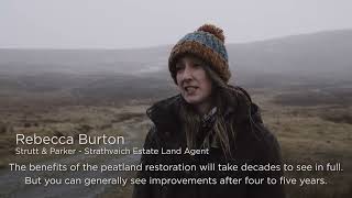 Peatland ACTION film Strathvaich Estate case study  with subtitles [upl. by Toscano]