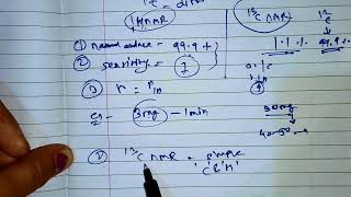 C13 NMR Spectroscopy carbon 13 nmr no of signals carbon spectroscopy important spectroscopy msc [upl. by Lahcar515]