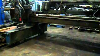 Messer Griesheim Omnimat CNC Plasma and Gas Portal Type Cutting Machine [upl. by Amy]