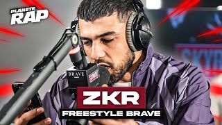 EXCLU Zkr  Freestyle Brave PlanèteRap [upl. by Nazler]