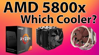 Best Cooling Solutions for the AMD 5800X [upl. by Ahseya954]