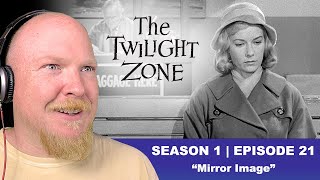 THE TWILIGHT ZONE 1960  CLASSIC TV REACTION  Season 1 Episode 21  Mirror Image [upl. by Gnart792]