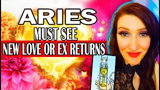 ARIES SHOCKINGLY ACCURATE WILL THERE NEW LOVE OR EX RETURNS ARIES Tarot Reading [upl. by Perrine387]