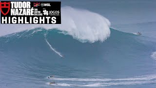 Highlights  TUDOR Nazaré Tow Surfing Challenge presented by Jogos Santa [upl. by Hultin]