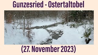 Gunzesried  Ostertaltobel 27 November 2023 [upl. by Nilson]