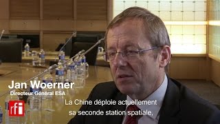 Jan Woerner  « Il est possible de voir des astronautes européens à bord de la station chinoise » [upl. by Easlehc]