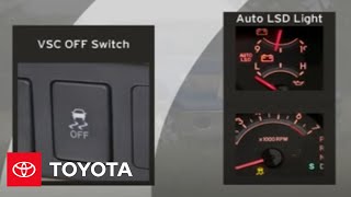 2008  2009 Tundra HowTo Vehicle Stability Control VSC  Toyota [upl. by Ahron]