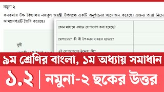 নবম শ্রেণির বাংলা ১ম অধ্যায় ১২ সমাধান  নমুনা ২ যোগাযোগের নমুনা  Class 9 Bangla Chapter 1 2024 [upl. by Jacques16]