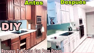 Transforma Tu Cocina Con Poco Dinero Como Pintar Los Gabinetes Correctamente Hazlo Tu Mismo DIY [upl. by Peck887]