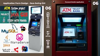 E6  ATM System Development in Java  Sign up Application Form Swing  IntelliJ IDEA 2024  Sinhala [upl. by Raasch894]