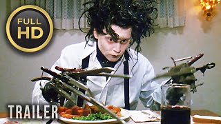 EDWARD SCISSORHANDS Trailer 1990  Classic Trailer [upl. by Mighell]