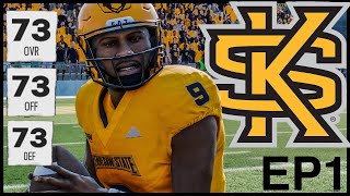 Long journey awaits… Kennesaw State dynasty mode EP 1 [upl. by Lucey578]