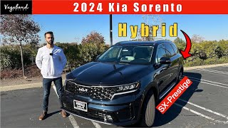 2024 KIA Sorento SX Prestige Hybrid  6SEATER review [upl. by Falito367]