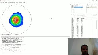 How to use stereonet software to obtain geological information [upl. by Kendyl]