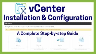 How to Install VMWare vCenter step by step  vCenter Appliance [upl. by Rednaeel]