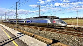 LGV EST EUROPÉENNE  TGV SPEED RAIL [upl. by Abad468]