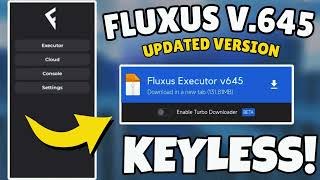 Fluxus Executor Mobile New Update v645  Fluxus Atualizado  DELTA EXECUTOR amp ARCEUS X NEO [upl. by Iclehc]