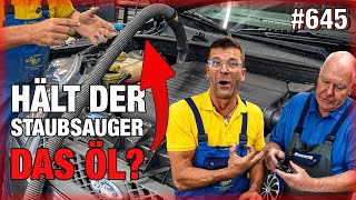 Kein Öl ablassen dank STAUBSAUGER 🧐  Golf 7 ohne LADEDRUCK 🦫  KLOPFSENSOR  deswegen so wichtig [upl. by Kellsie585]