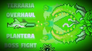 Terraria Overhaul Plantera Boss Fight Normal Mode No Commentary [upl. by Naryt]