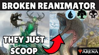 🌳💧💀 This INSANE Reanimator makes them SCOOP KOMA is a gamechanger Foundations MTG Arena Standard [upl. by Grannia811]