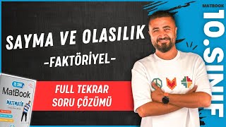 Faktöriyel Full Tekrar Soru Çözümü  10SINIF MATEMATİK MatBook  2025 [upl. by Solon]