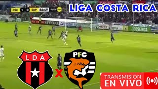 alajuelense vs puntarenas en vivo primeira division da costa rica narración em tempo real [upl. by Nessah]