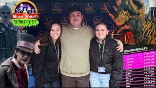 Alton towers SCARE FEST  we met DAZ GAMES and the real Emily Alton 🎃🎃 [upl. by Onaivatco]