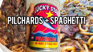 Best spaghetti and pilchards combo  Tin Fish meal ideas  Mahlengi’s Recipe [upl. by Slifka]