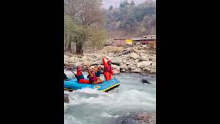 Danger Boat Ride travel sikkim viralvideos river boat shorts [upl. by Ardnnek]