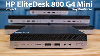 HP EliteDesk 800 G4 Mini Guide and Review [upl. by Acinod]