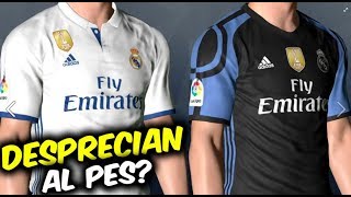 El REAL MADRID NO EXISTE ni en PES 2017 ni PES 2018 ¿CÓMO [upl. by Roe]