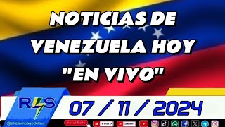 RESUMEN DE NOTICIAS DE HOY 7 DE NOVIEMBRE DE 2024 ÚLTIMA HORA en vivo [upl. by Aelram983]