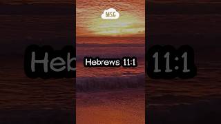 A Bible verse to inspire you 😇 Hebrews 111 [upl. by Assisi]