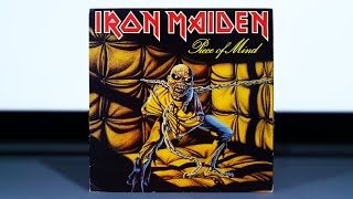 Iron Maiden  Piece Of Mind Vinyl 1983 [upl. by Laup]