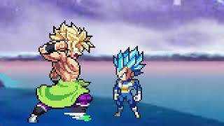 Goku amp Vegeta vs Broly vs Beerus [upl. by Bezanson]