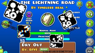 Me pase The Lightinng Road siiiiiiiii  Geometry dash 211 [upl. by Sheri]