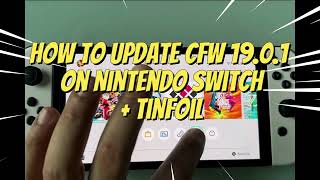 Install Tinfoil and Cfw 1901 Switch with Modchip or RCM Simple Copy amp Paste Guide [upl. by Etnaik677]