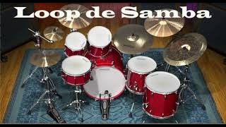 Samba 100 bpm loop de bateria [upl. by Tegirb]