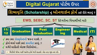 Digital Gujarat Scholarship Online Form 2024  Digital Gujarat Post Matric Scholarship Form 202425 [upl. by Iruahs313]