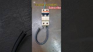 Electric wire burnshortvideoselectricianseftytrendingelectricalworkforyouelectricalshortsdiy [upl. by Anahsohs]